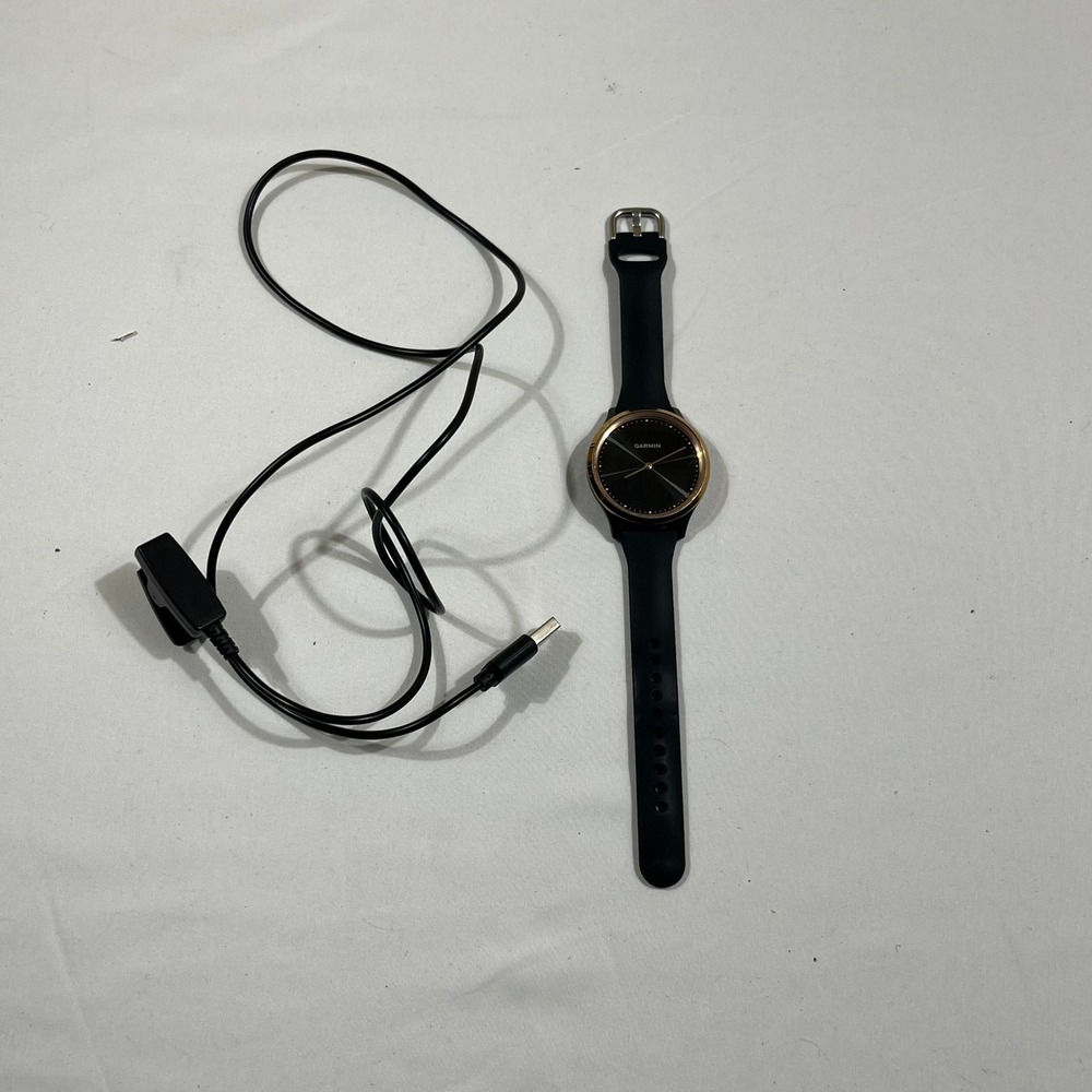 Garmin Vivomove HR Smartwatch Unisex Black Rose Gold Hybrid Fitness Tracker